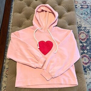 LOFT Heart Hoodie (M)